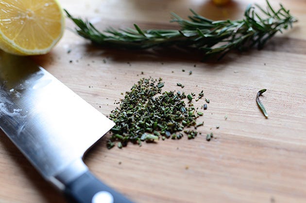 Lemon Rosemary Scones