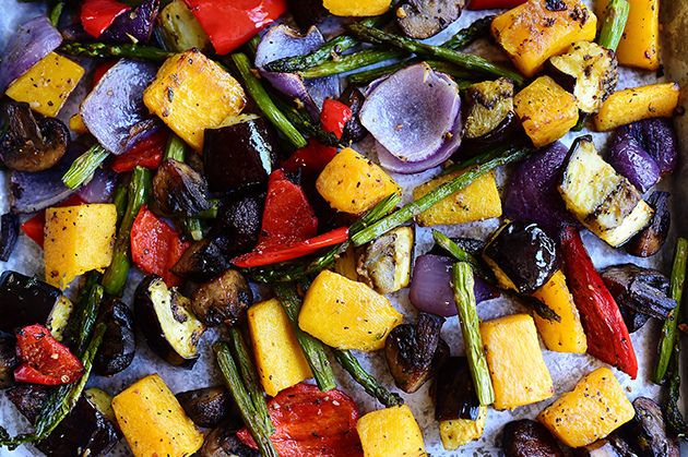 Grilled Chopped Veggies with Garlic Toast - Best Grilled Vegetables