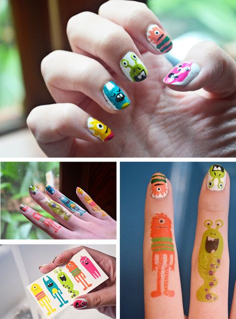 Monster Tattoos &amp; nails