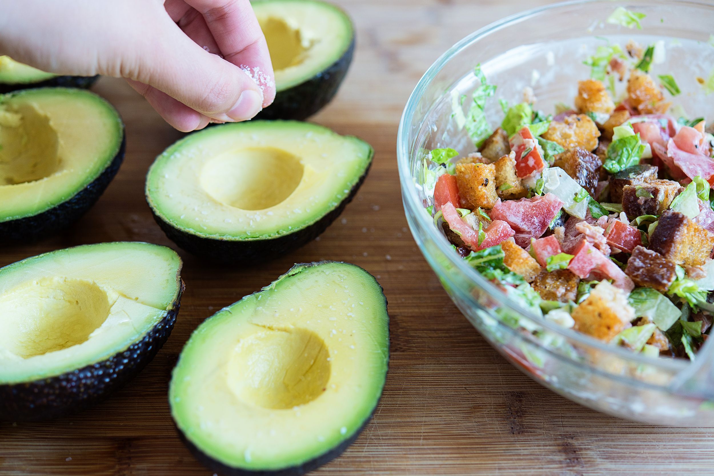 Best BLT Stuffed Avocados - BLT Stuffed Avocado Recipe