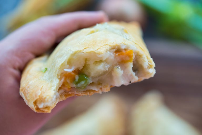 Handheld Chicken Pot Pies