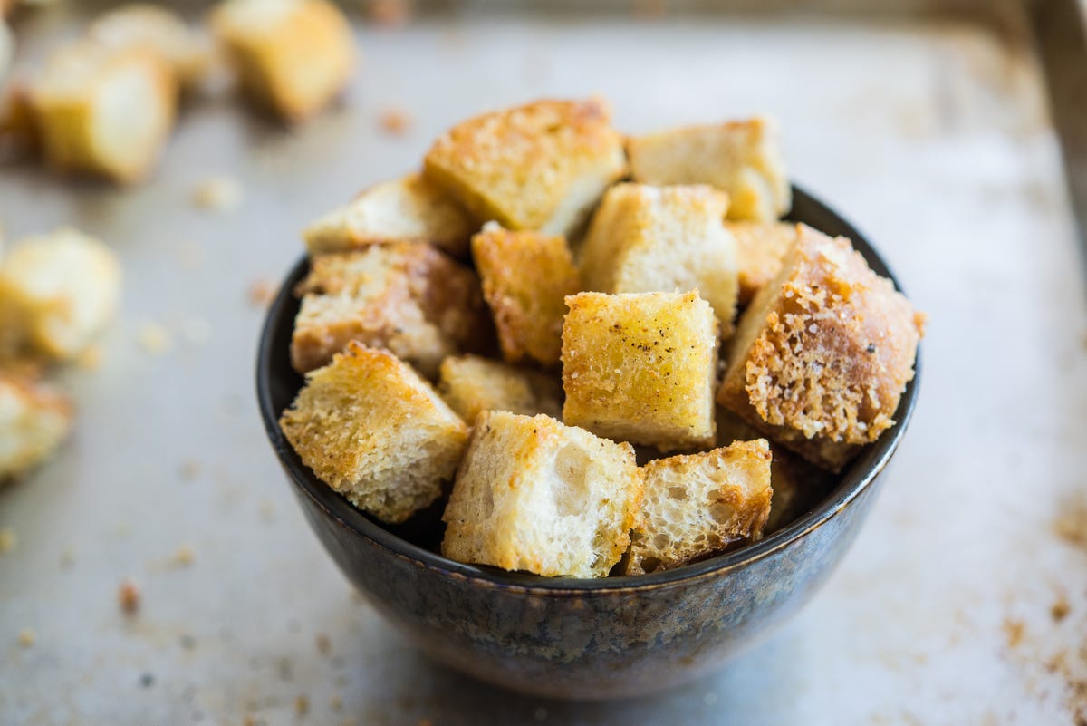 Croutons: el complemento perfecto