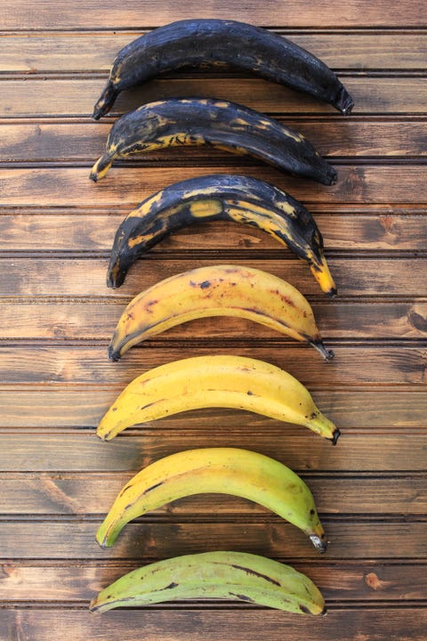 not ripe plantains