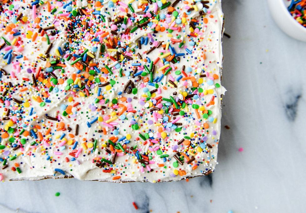 Confetti Snack Cake