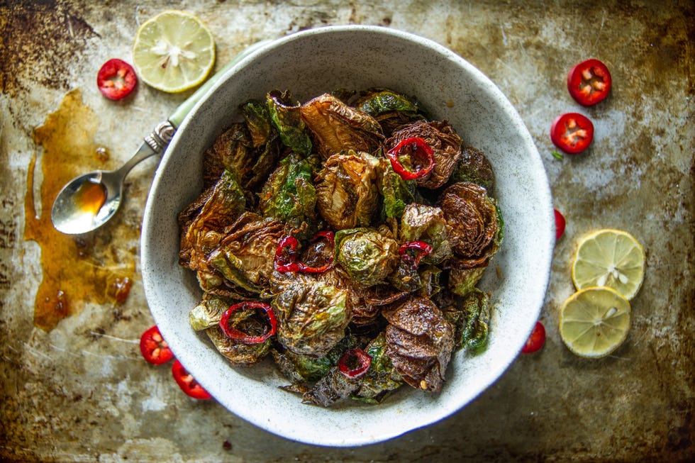 Crispy Fried Brussels Sprouts