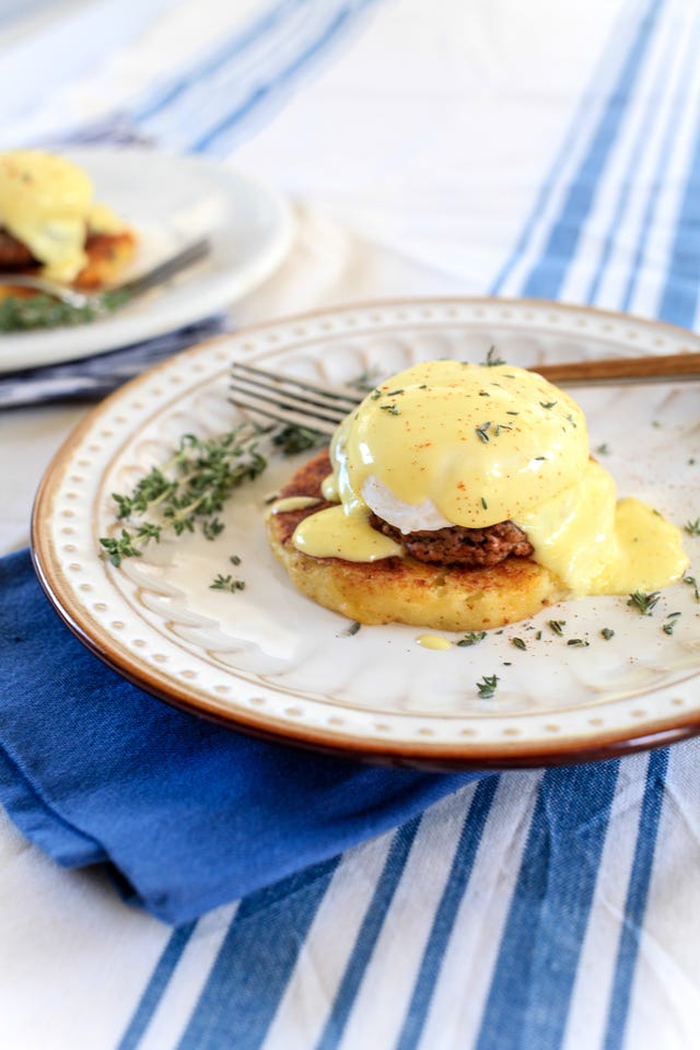 Potato Cake Benedict