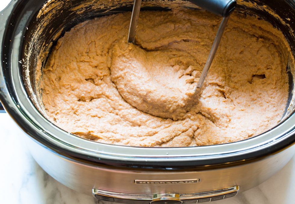 Slow Cooker Refried Beans
