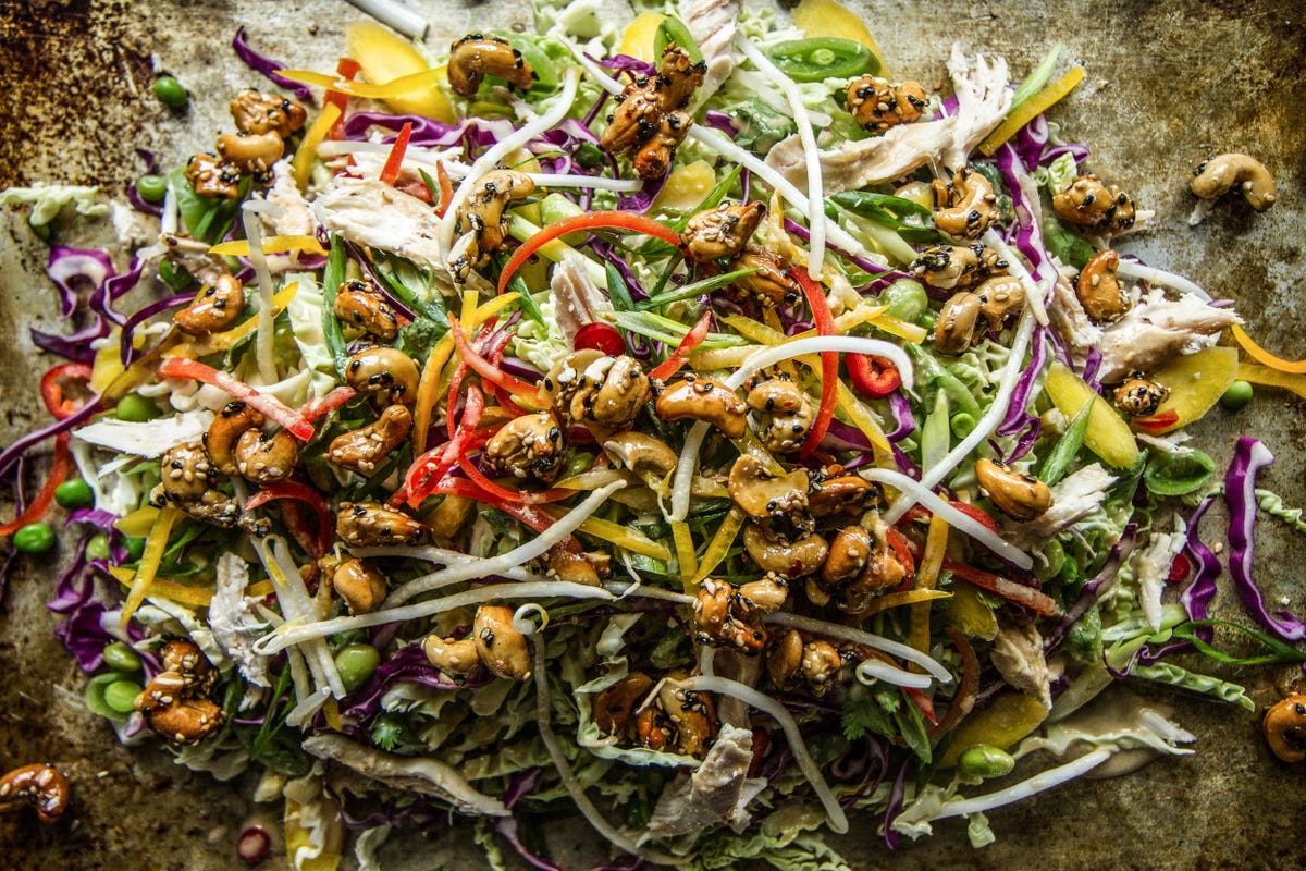 Chopped Power Salad with Chicken