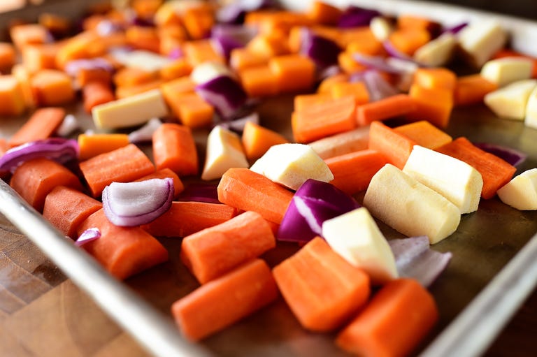 Quinoa with Buttery Roasted Vegetables