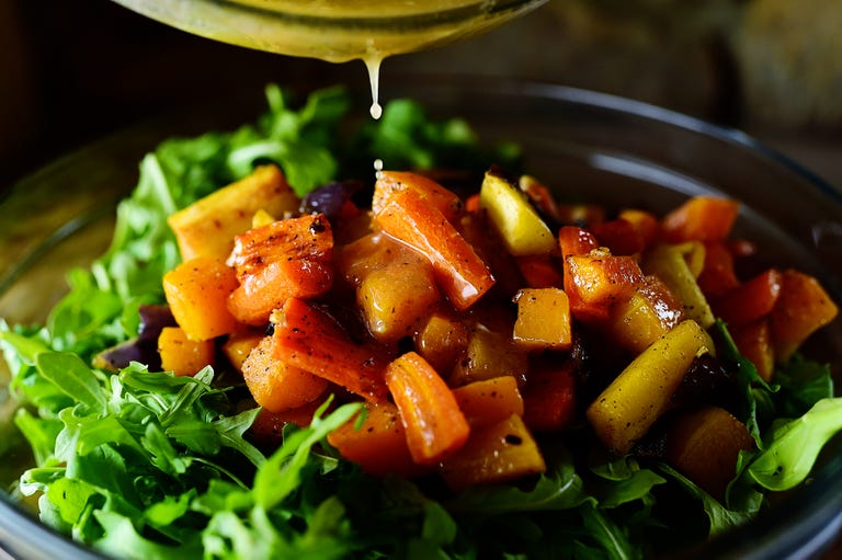 Quinoa with Buttery Roasted Vegetables