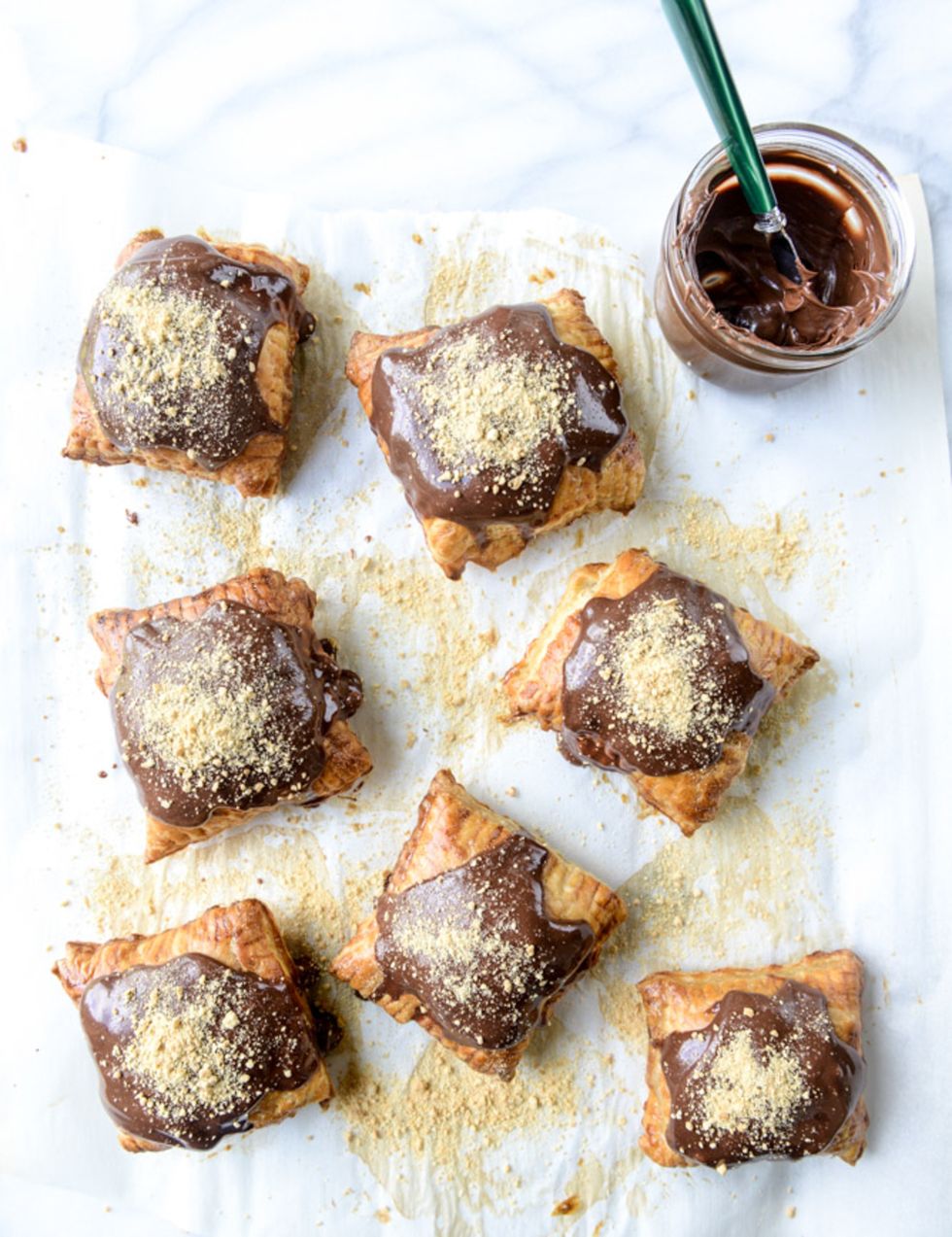 Jessica&#8217;s Nutella S&#8217;mores Puff Pastry Pop Tarts