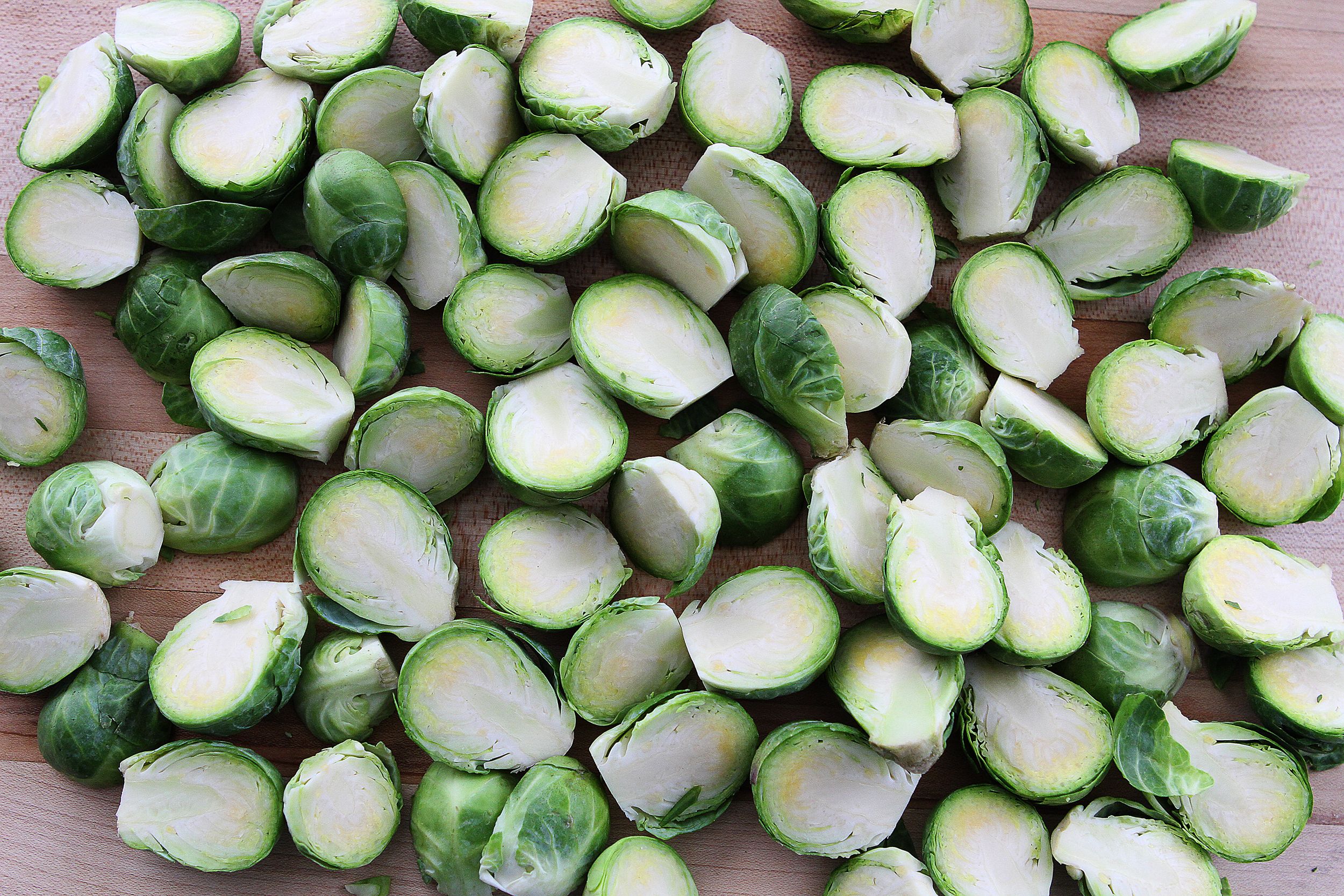 Thanksgiving Dinner: Lemon Parmesan Roasted Brussels Sprouts