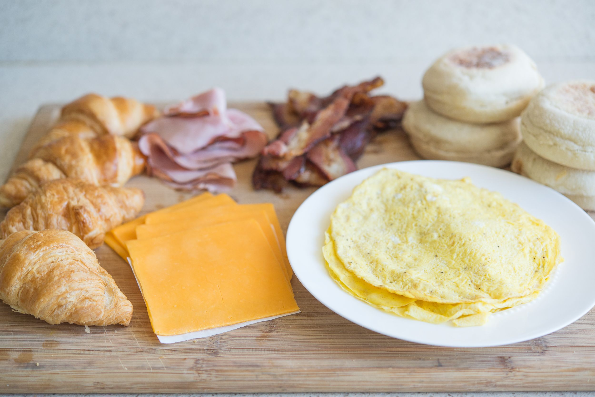 Breakfast Croissant Sandwiches (Freezer Friendly!)