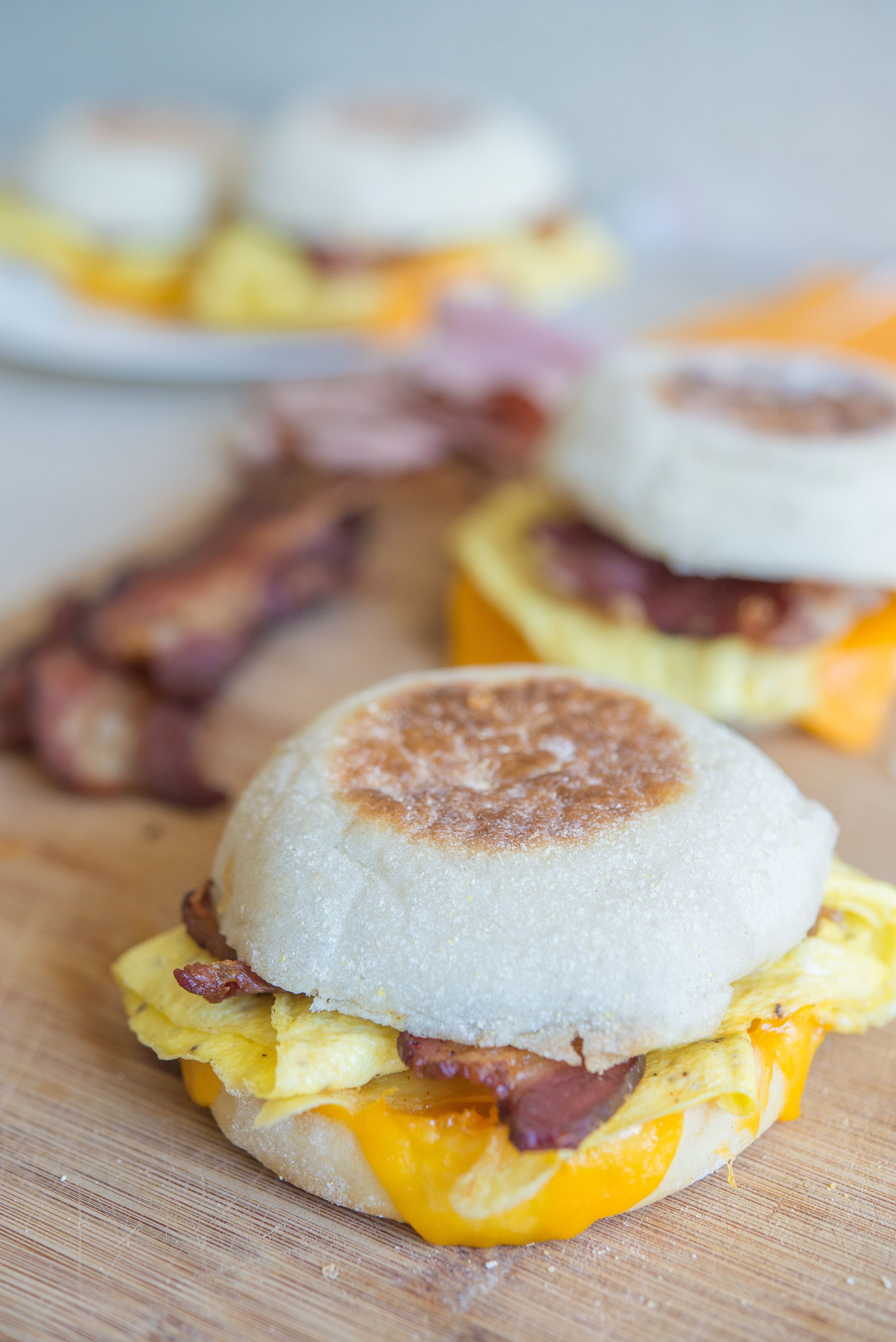 Freezer Friendly Make Ahead Breakfast Sandwiches - Erhardts Eat
