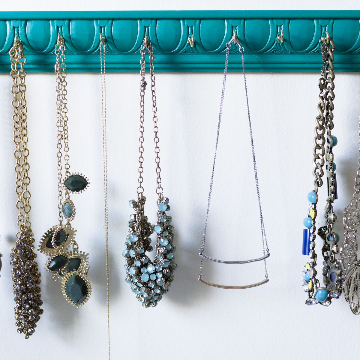 DIY Jewelry Organizer (Storage Ideas) - Artsy Chicks Rule®