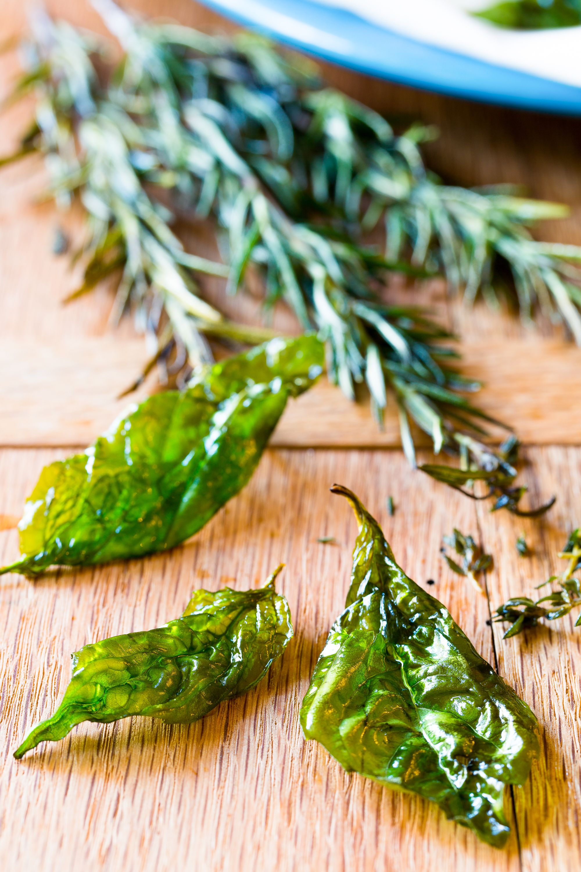 How to Flash Fry Herbs