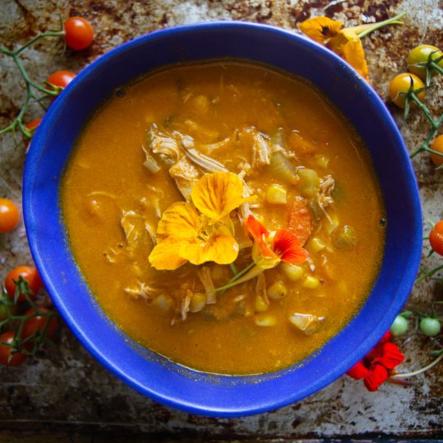 Tomato Chicken Vegetable Soup