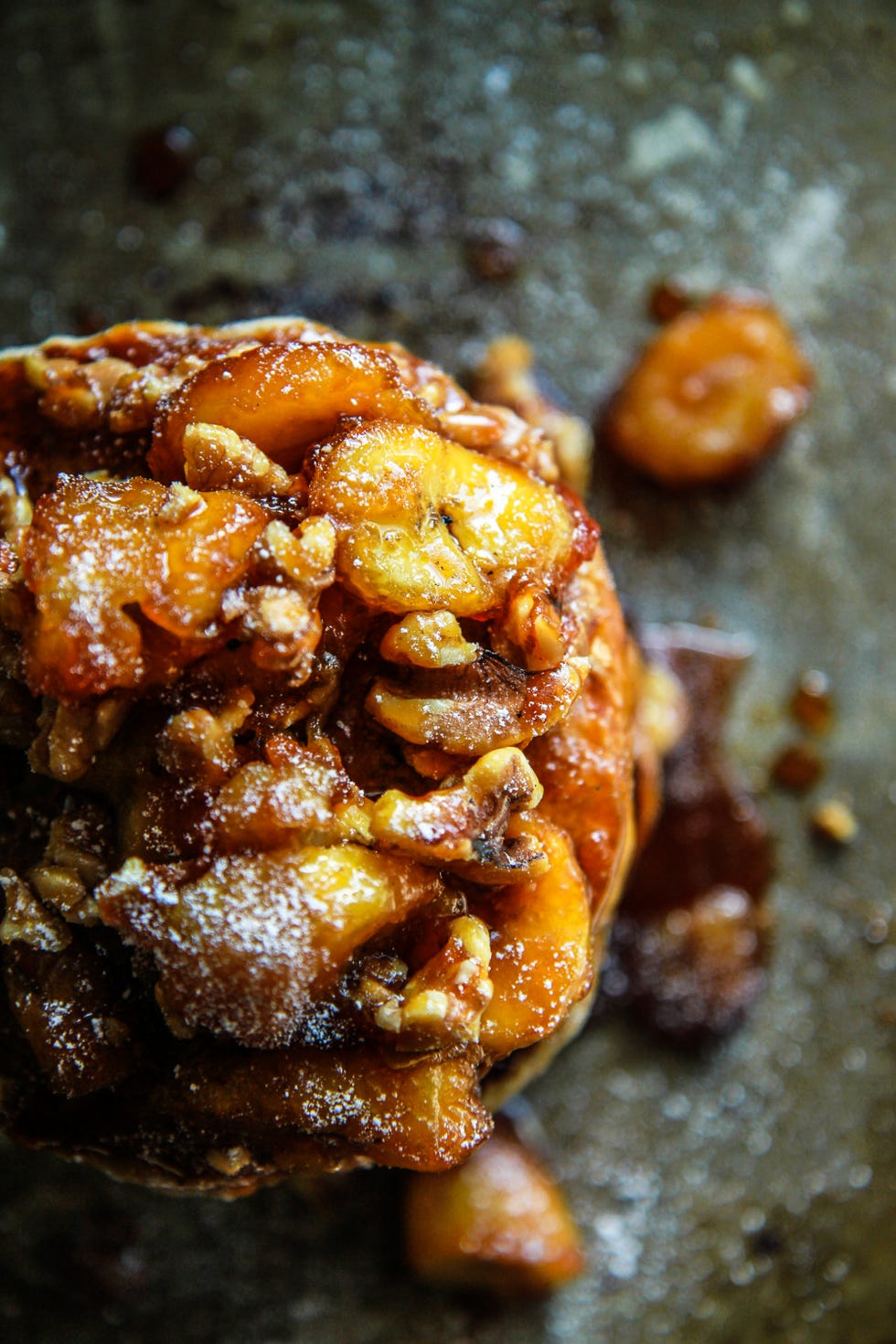 Banana Bread Griddle Cakes with Caramelized Bananas