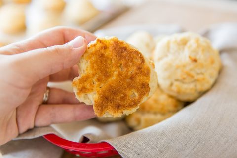 How to Make Drop Biscuits bottom