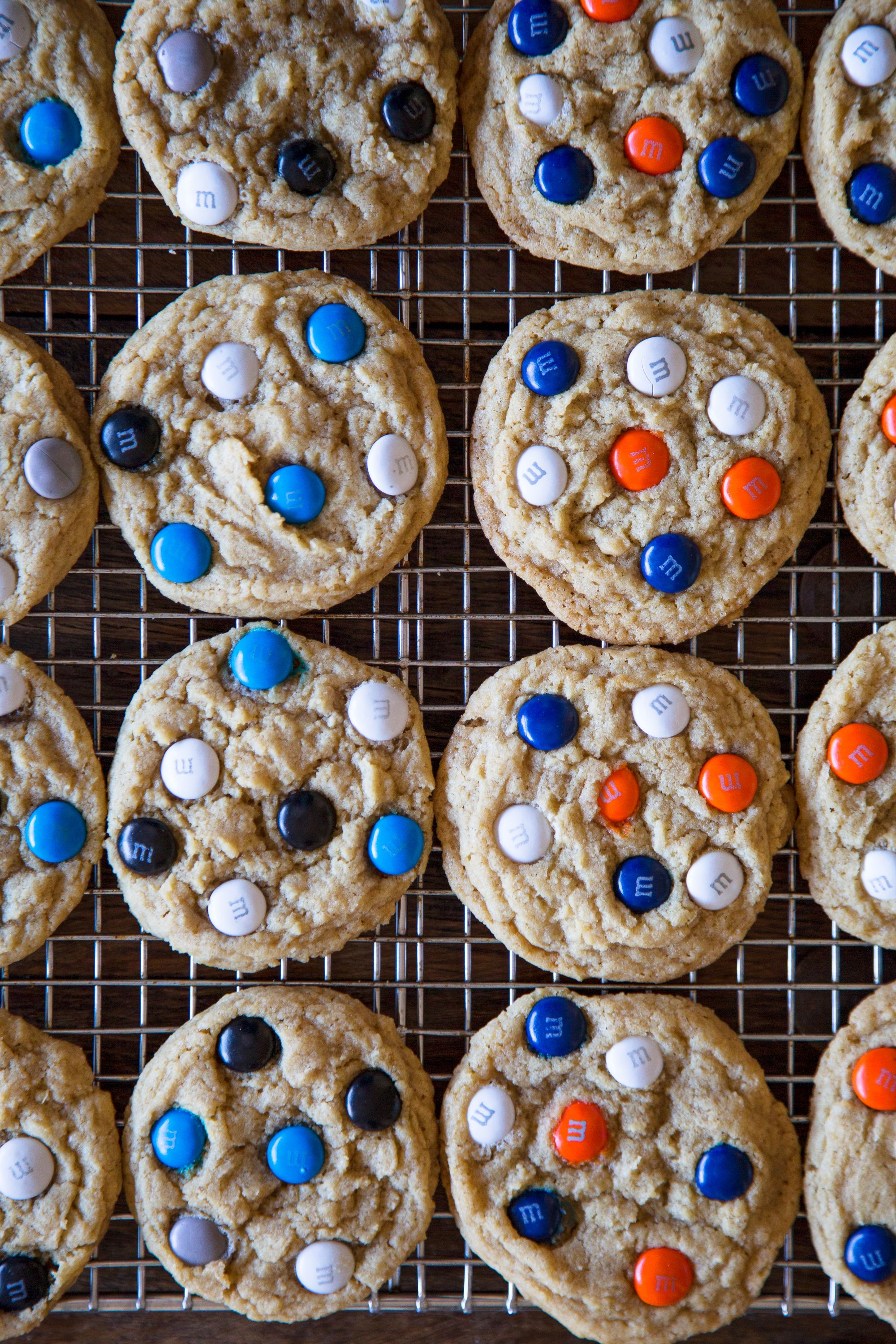 The Food Librarian: Pioneer Woman's Monster Cookies with M&Ms