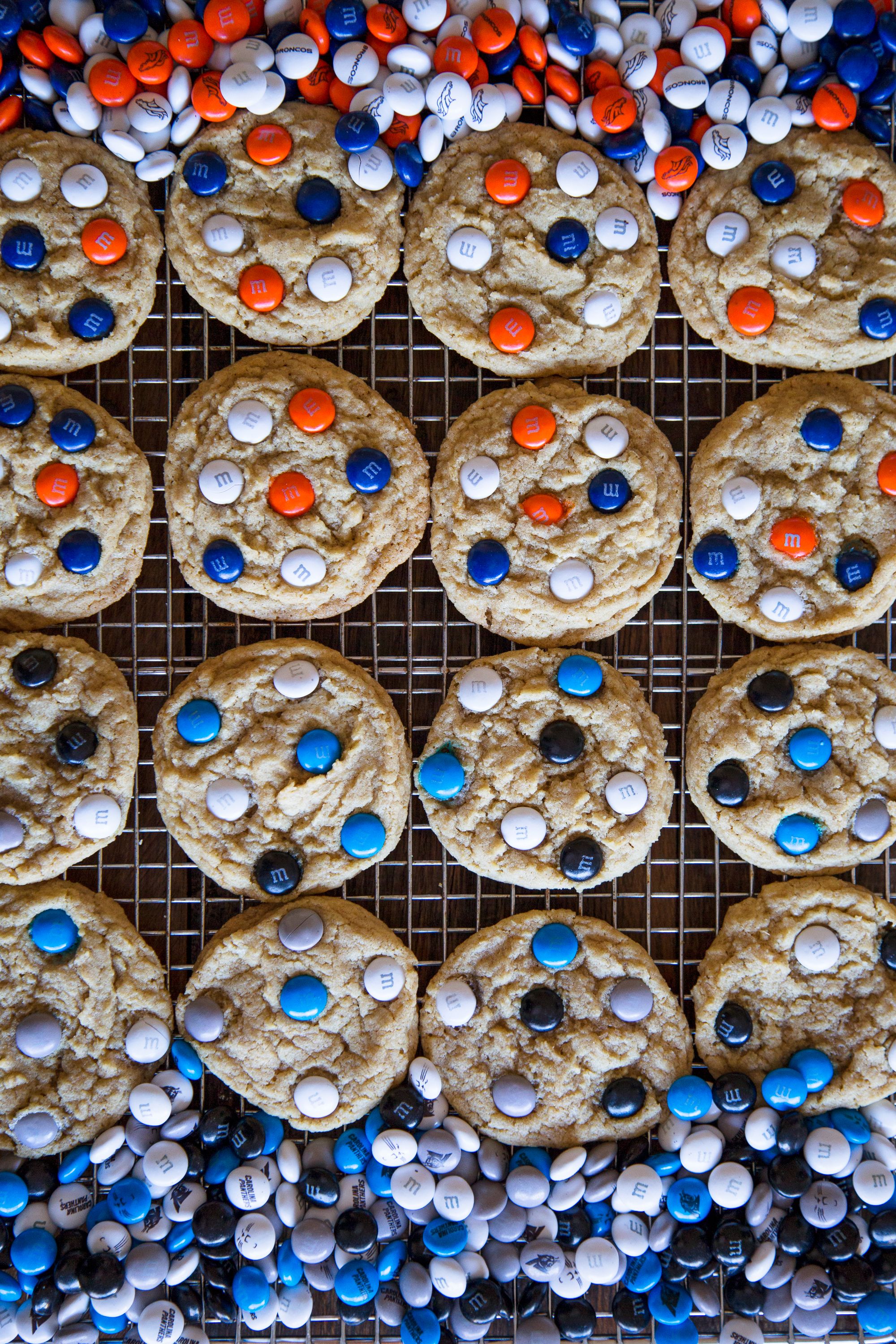 The Food Librarian: Pioneer Woman's Monster Cookies with M&Ms