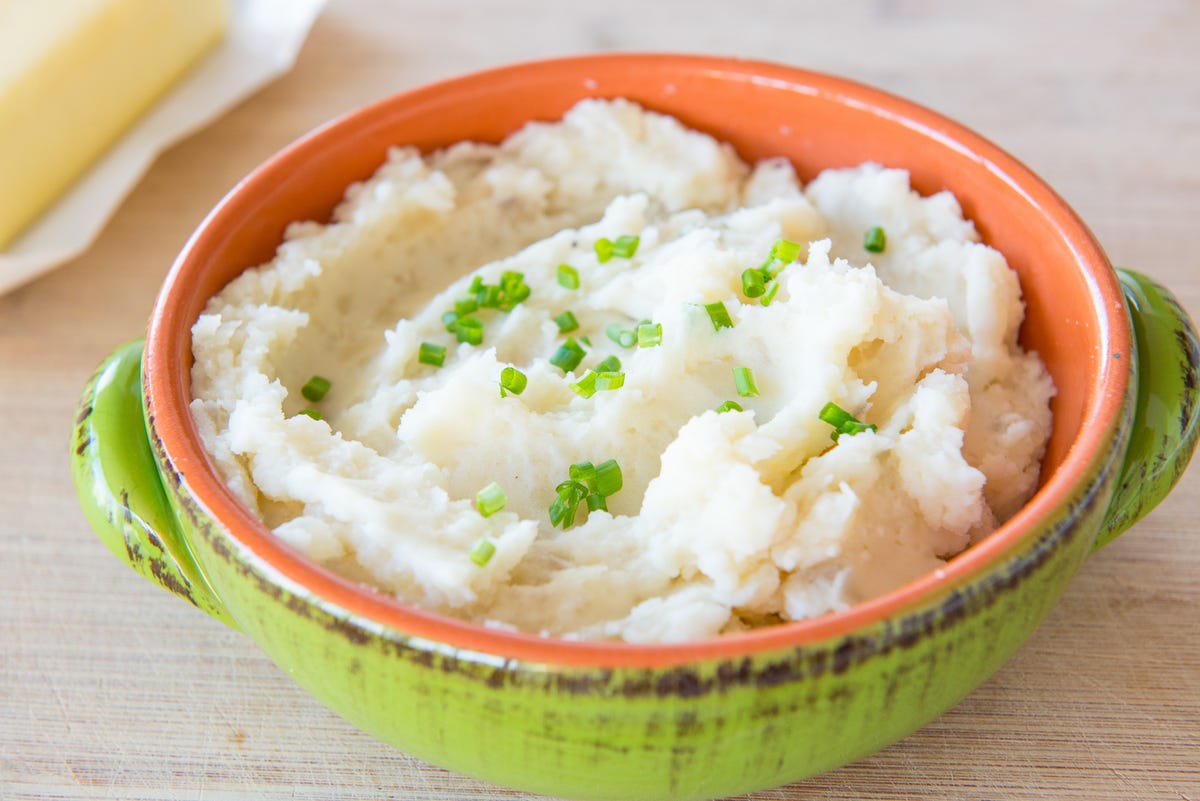 Steamed & Mashed Crock Pot Red Potatoes - My Midlife Kitchen