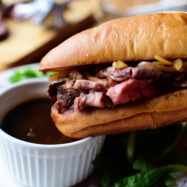 french dip sandwiches