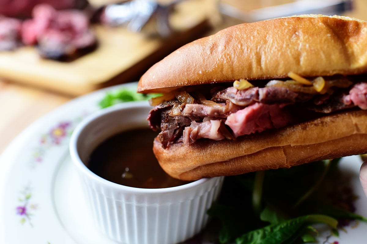 french dip sandwiches