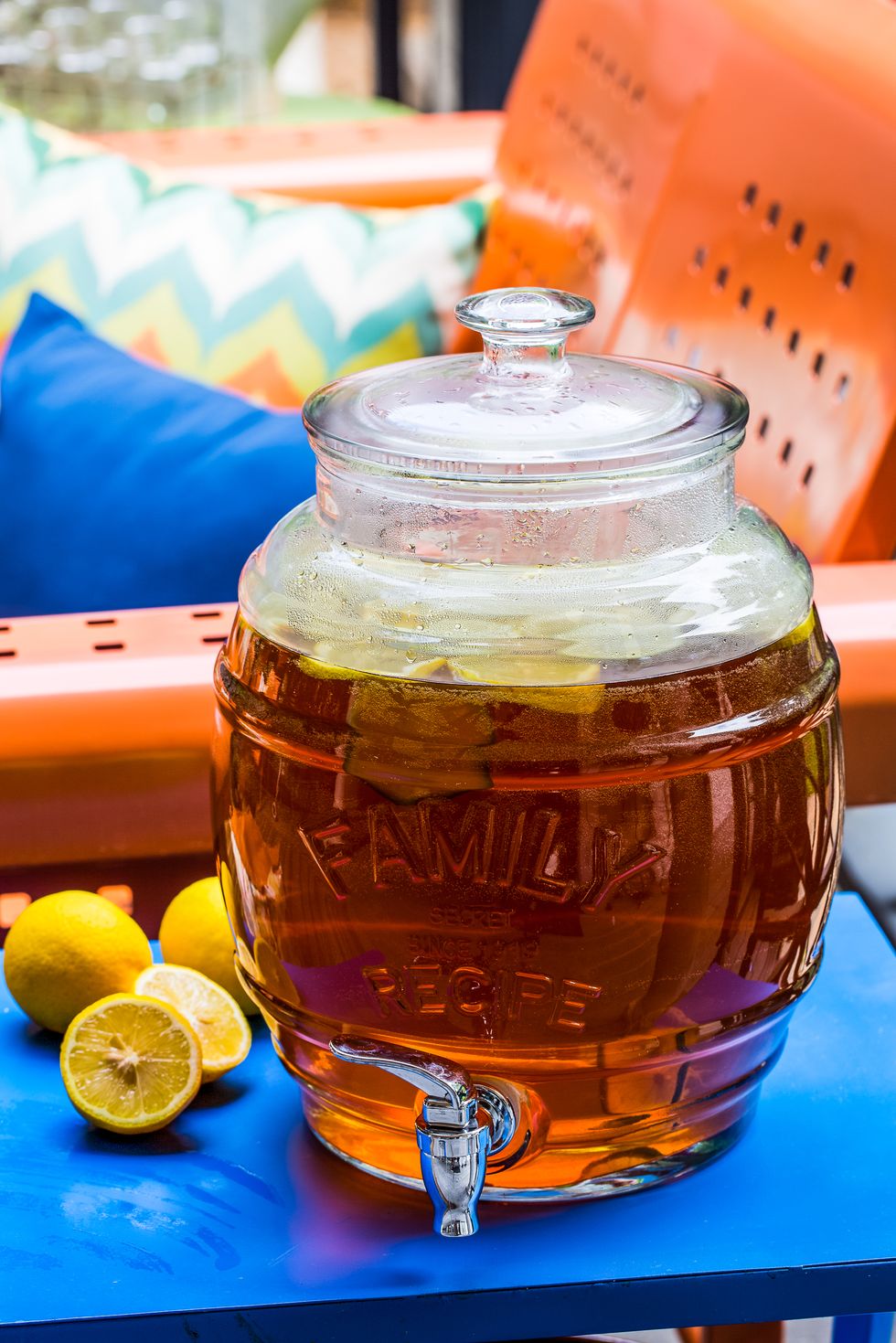 Vintage Sun Brew Tea Glass Carafe Seventies Kitchen / Vintage Carafe / Iced Tea  Carafe / Vintage Iced Tea / Vintage Sun Tea 