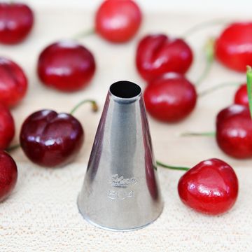 How to Pit a Cherry with a Frosting Tip