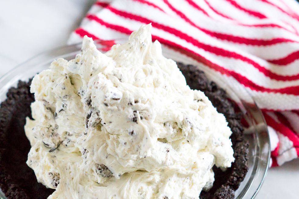 No Bake Cookies and Cream Cheesecake fluffy