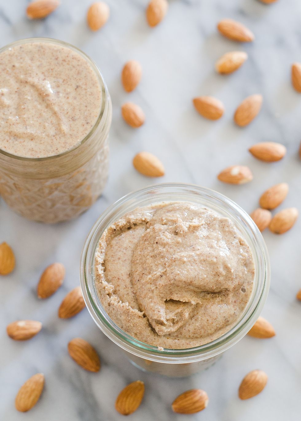 How to Make Almond Butter (1 ingredient, no oil, easy!) - Texanerin Baking