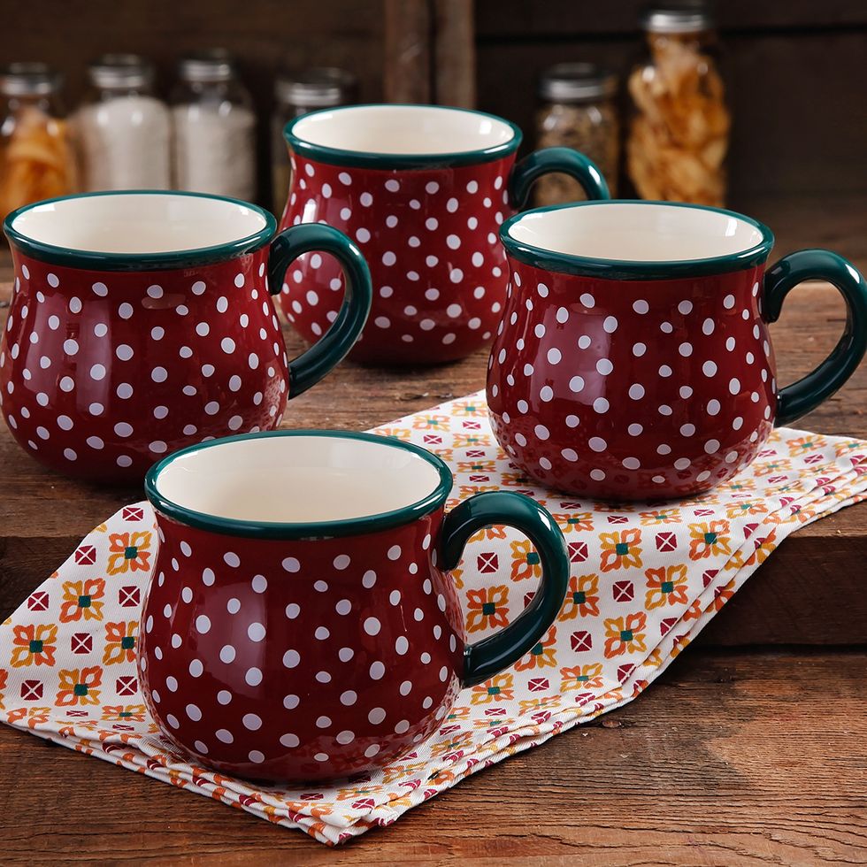 Pioneer Woman Dishes - Pink Polka Dot Creations