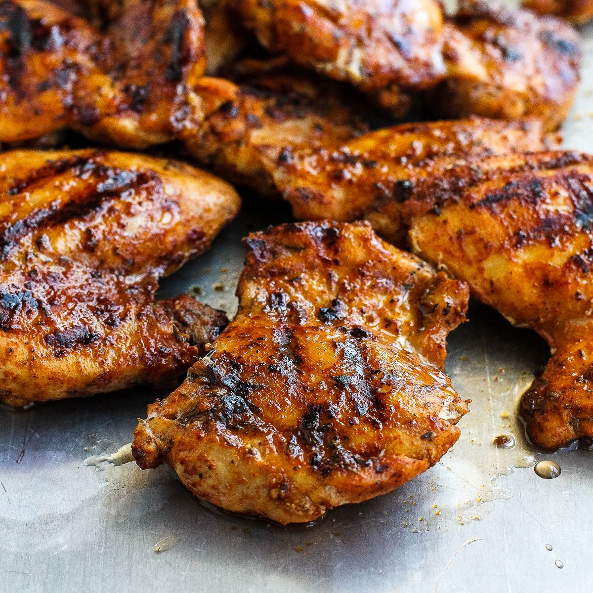 The Very Best Grilled BBQ Chicken (Easy Grilled Barbecue Chicken)
