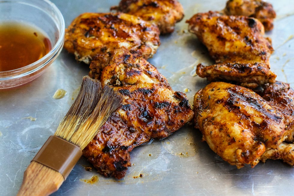 Barbecue Rubbed Grilled Chicken