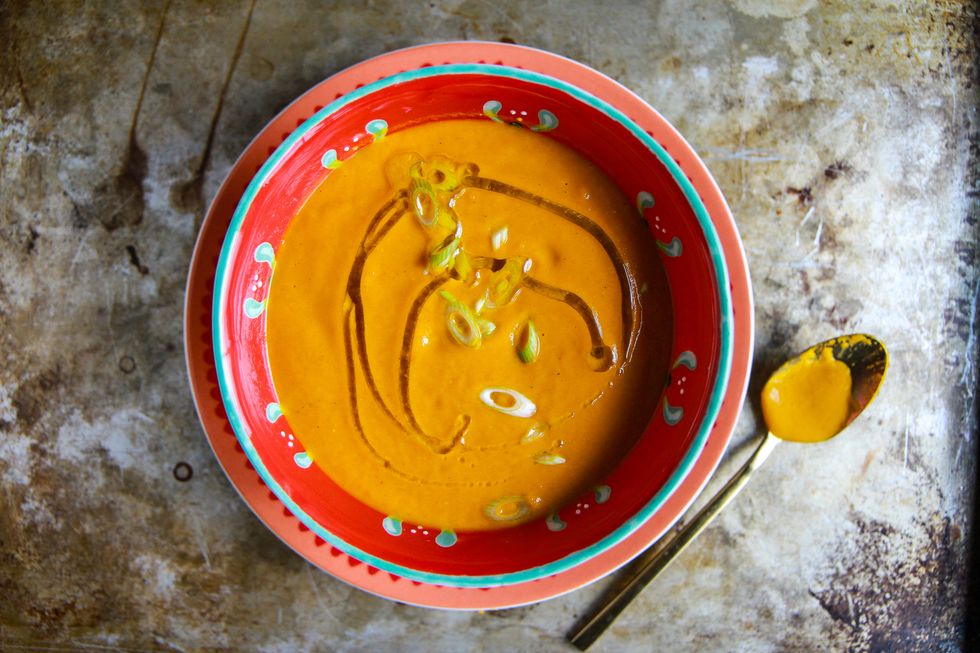 Creamy Curry Carrot Soup