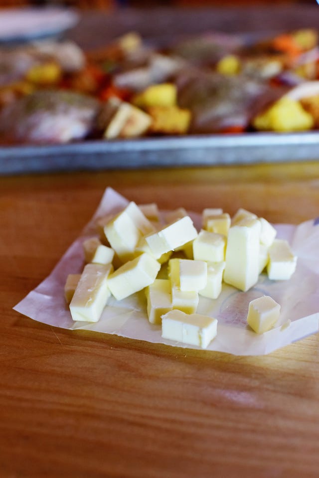 Chicken And Dressing Sheet Pan Supper 8391