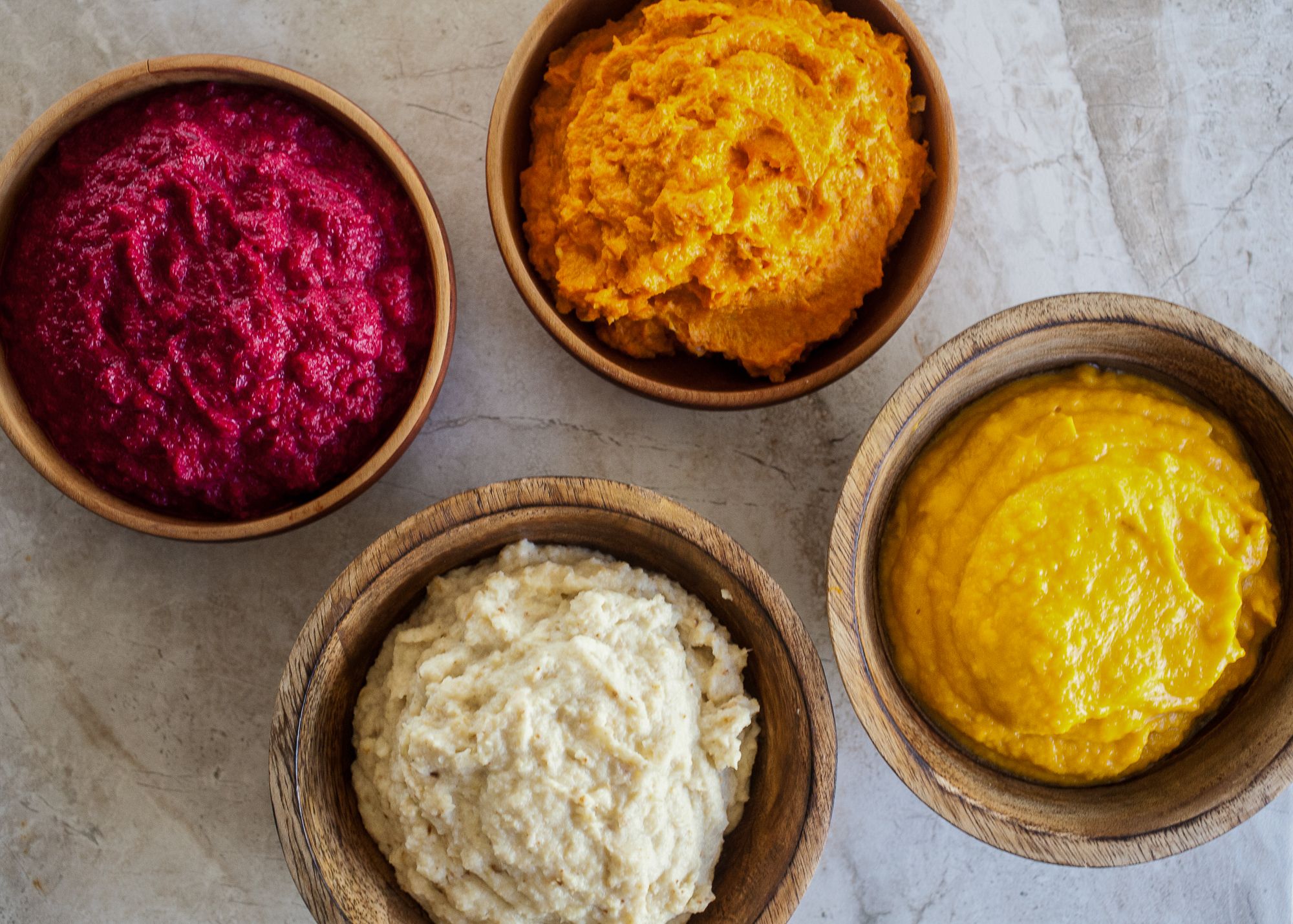 4 Vegetable Mash Alternatives