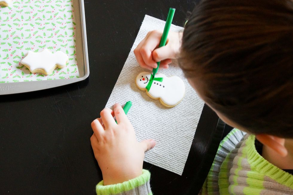 Easy Christmas Cookie Decorating with Kids