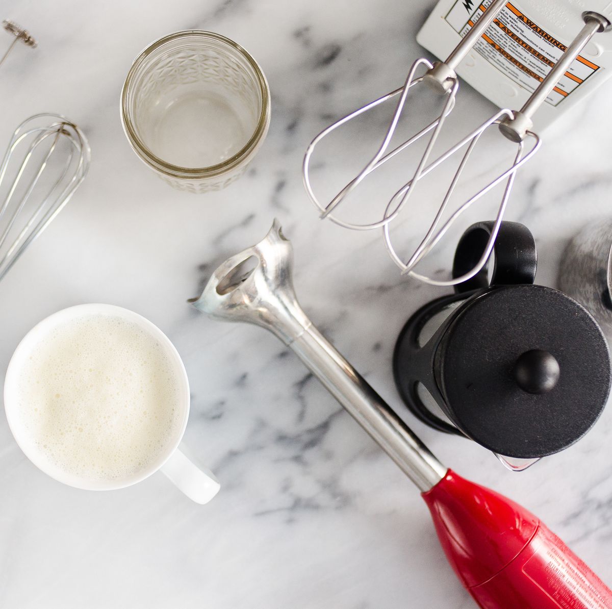 how to froth milk without an espresso machine