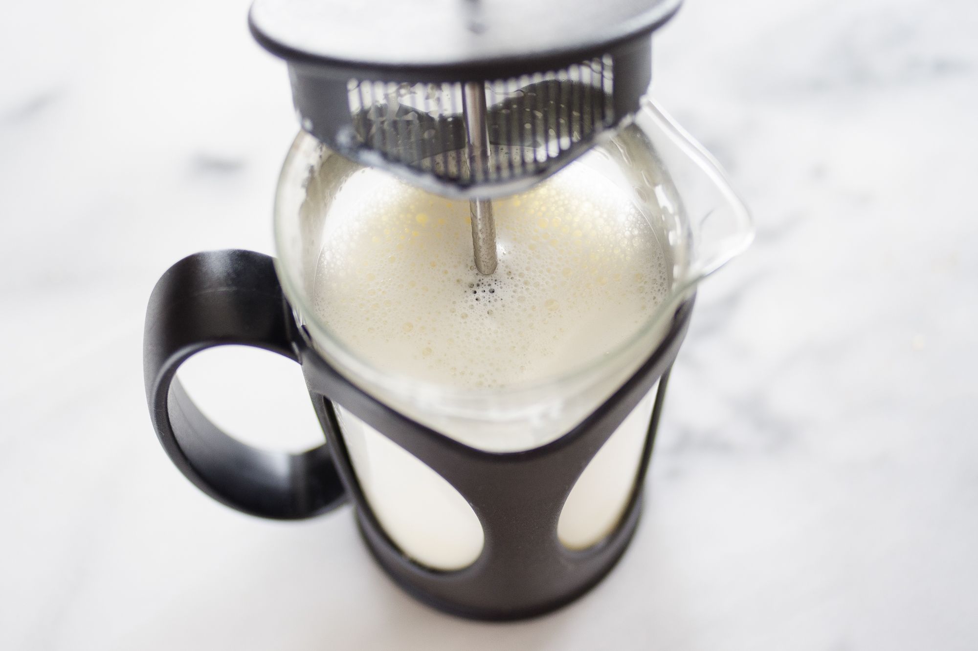 How to Froth Milk With a Coffee Press
