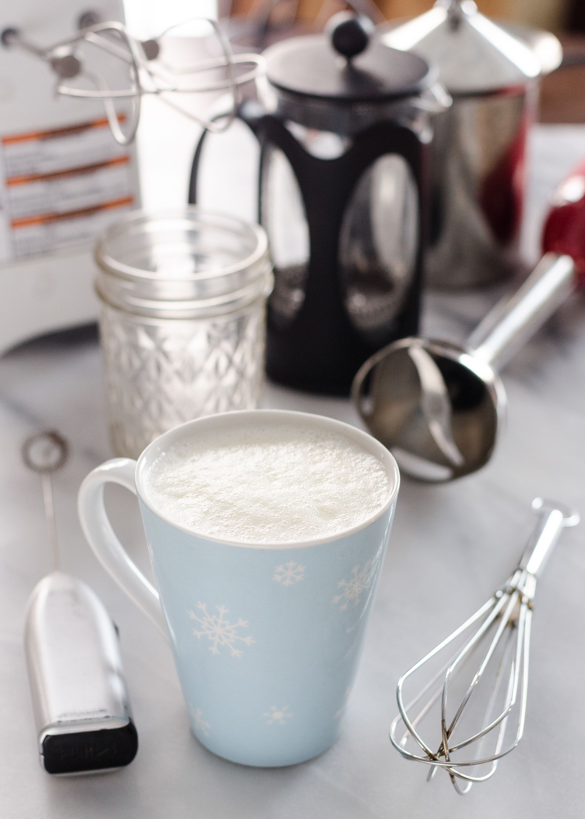 How to Froth Milk Without a Fancy Instrument