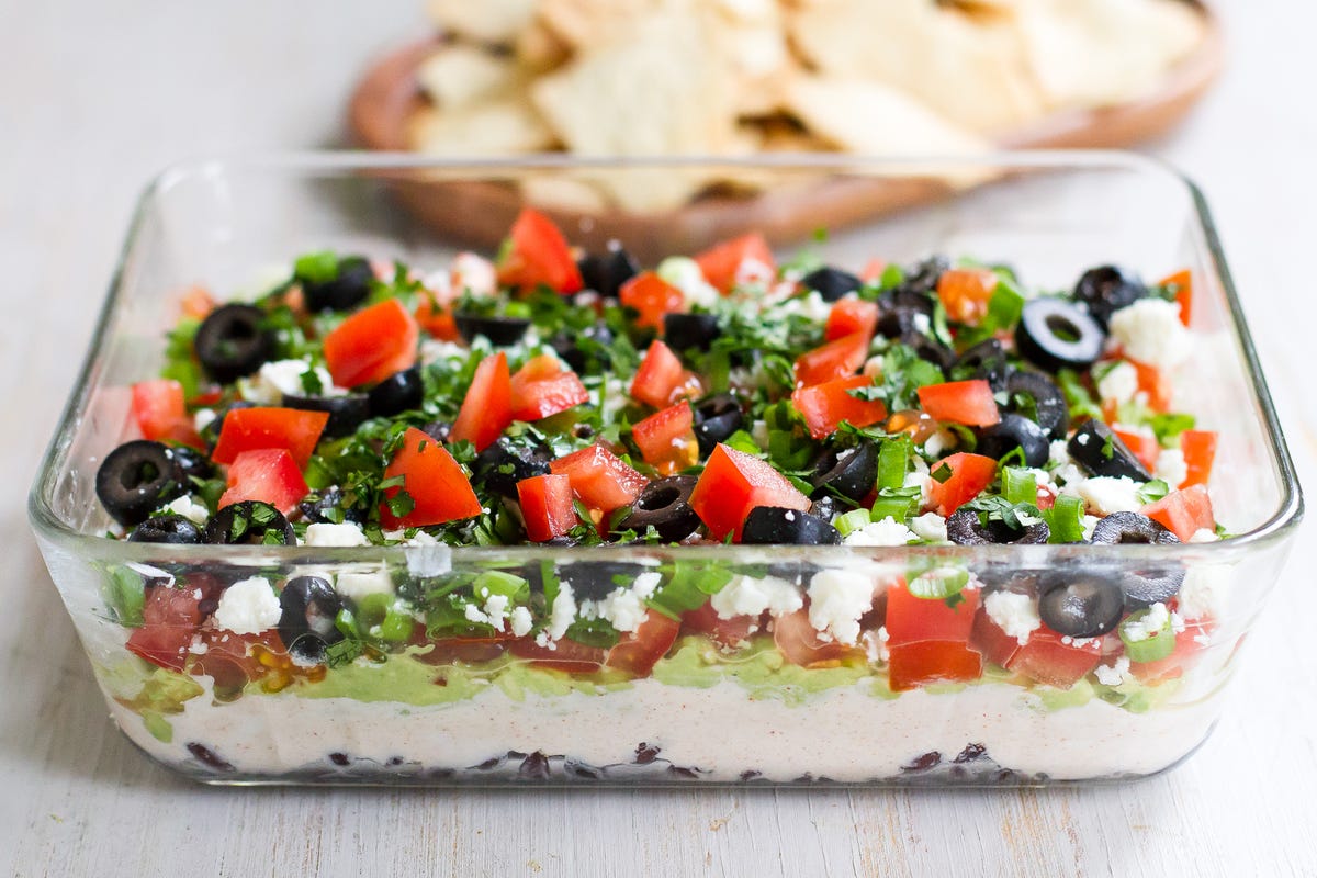 Healthy 7-Layer Dip