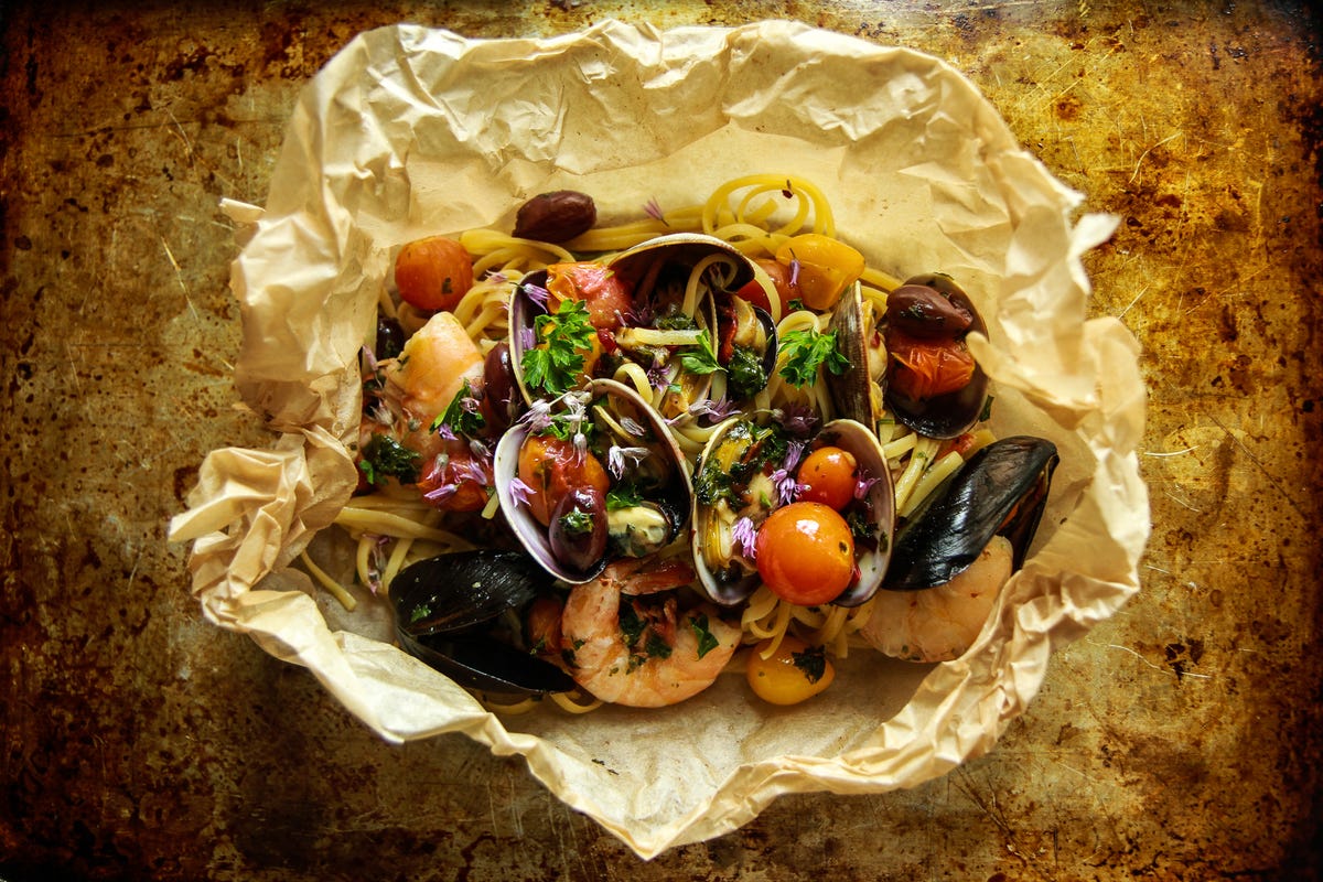 Dinner's in the bag with these foil- and parchment-wrapped meals