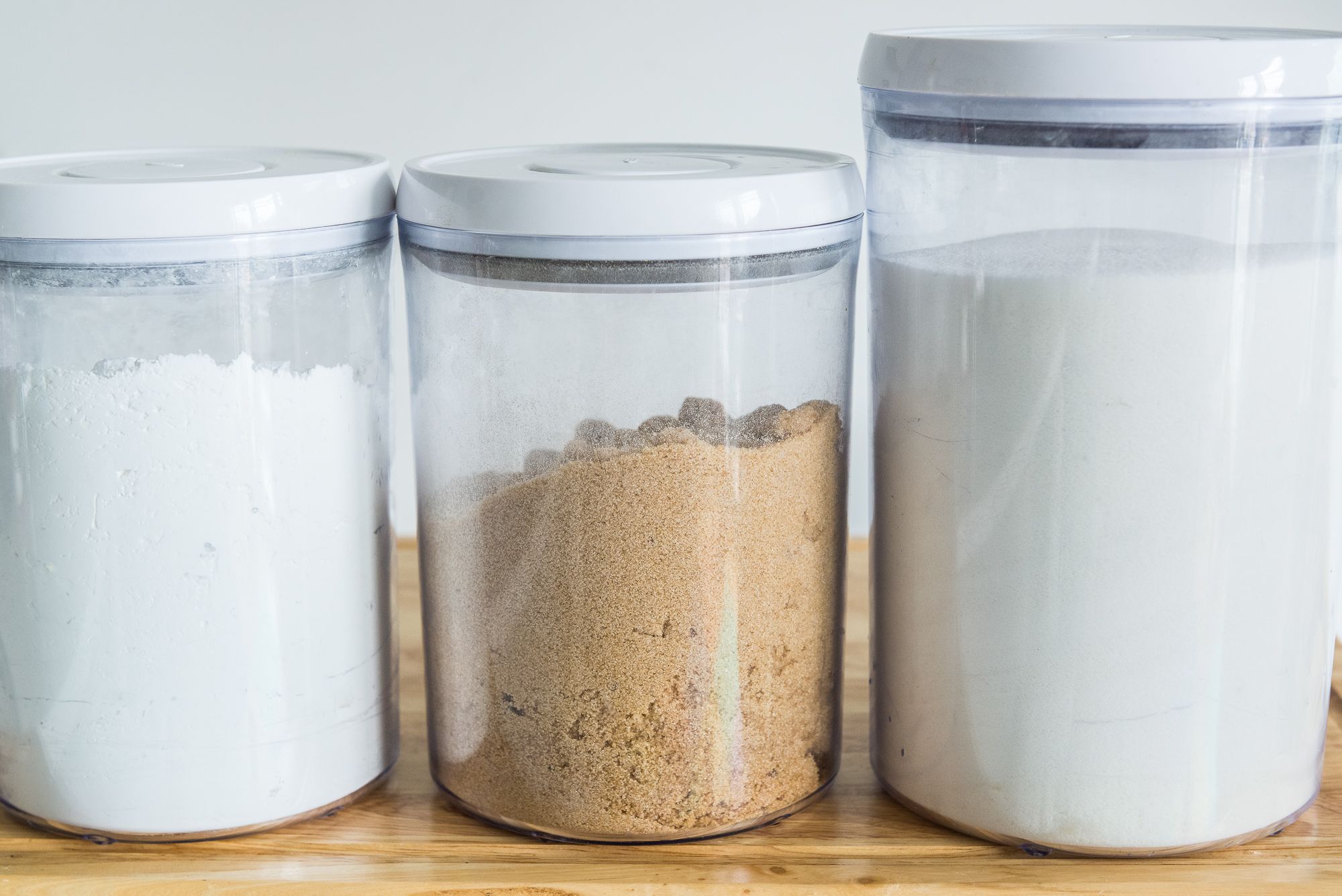 Food Storage Container - Store Baking Ingredients - Flour, Sugar, Brown  Sugar