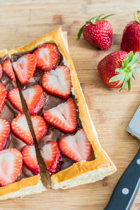 Strawberry Nutella Puff Pastry