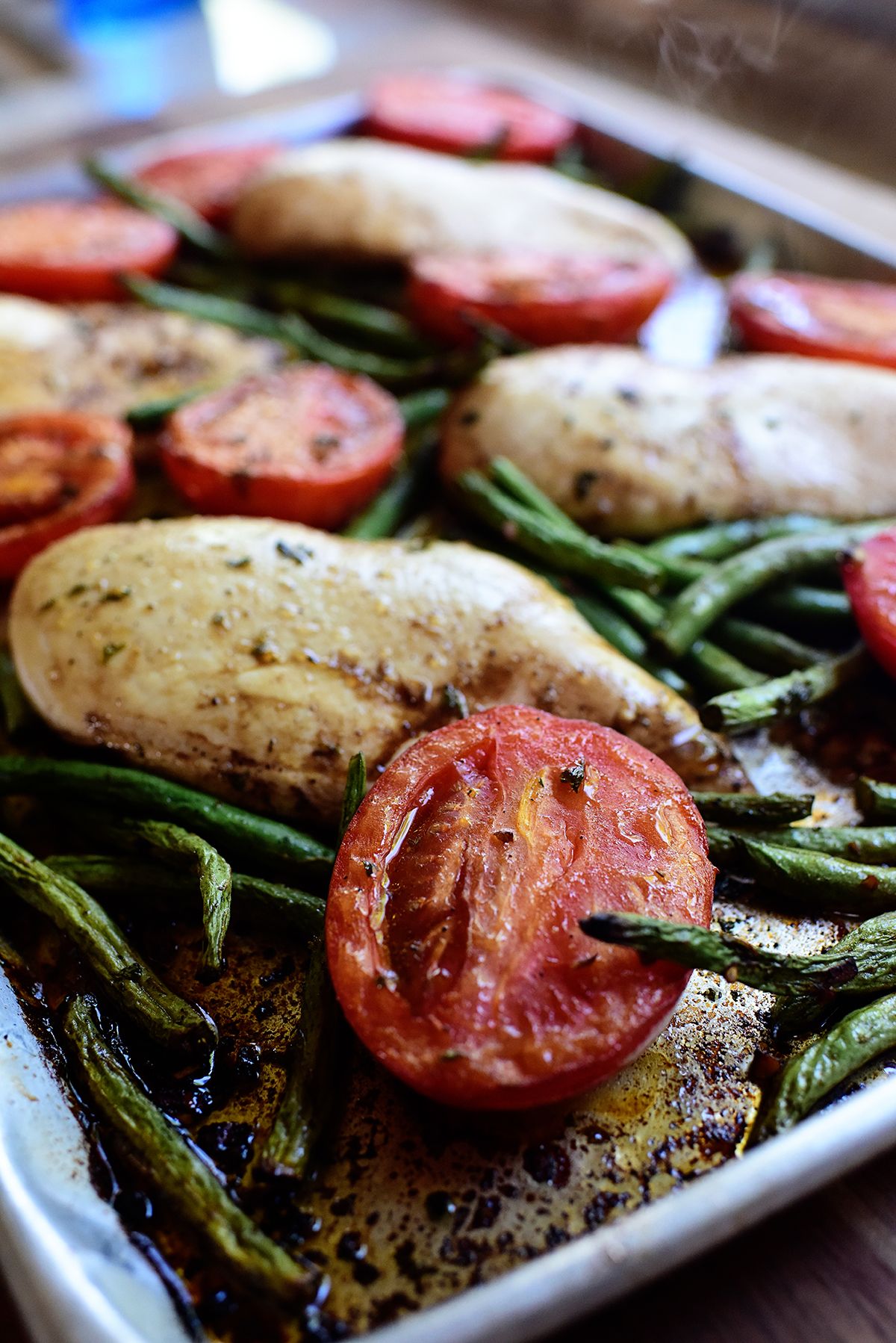 Tuscan Chicken Sheet Pan Dinner - Recipe Girl®