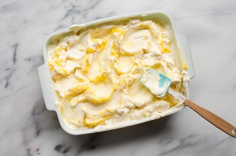 Lemon Curd Ripple Ice Cream