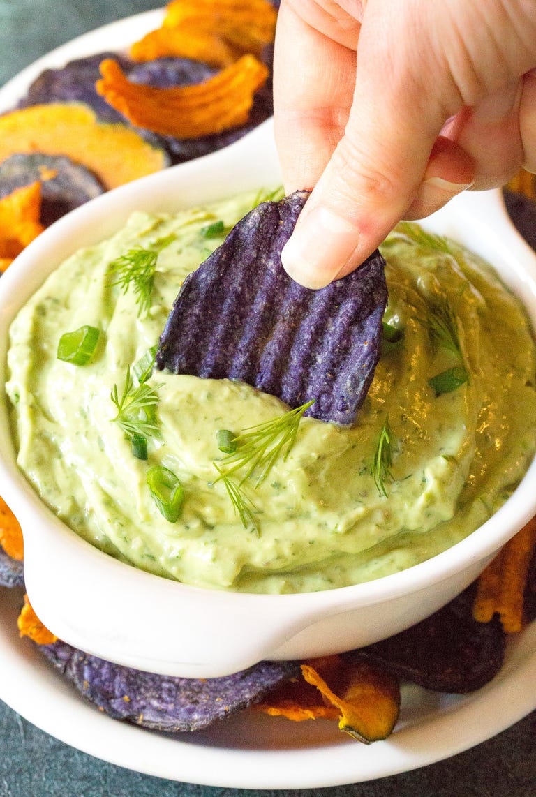 Creamy Avocado Ranch Dip 3613