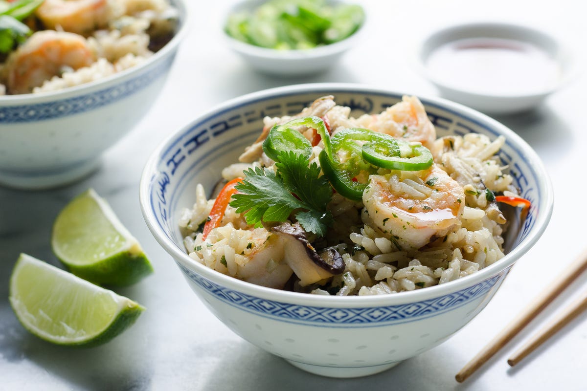 One-Pot Shrimp and Coconut Rice